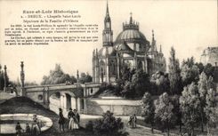 CPA Dreux Burial of the vault of Orleans