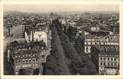 CPA Paris Arc de Triomphe of Etoile Which occurred of Friedland Napoleon Hotel