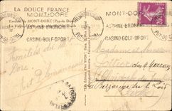 CPA Environs of the Mount Gilds the valley of hell and the needles of the devil