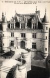 CPA Chenonceaux Le chateau Entree avec pont levis