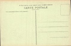 CPA palate of Fontainebleau Escalier of horseshoe and frontage on the castle