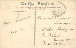 CPA Park of Versailles the basin of Latone and the green carpet