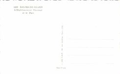 Dirtied CPSM of Bearn hydropathic establishment and the park