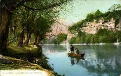 CPA Suisse Les bords du Rhone