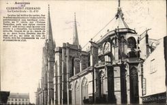 CPA Auvergne Clermont-ferrand die Kathedrale