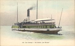 Lake leman CPA the boat Switzerland