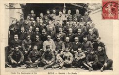 Real photo Algeria Bone Company the Militaria Bomb