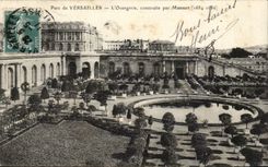 CPA Park of Versailles the Orangery built by Mansart