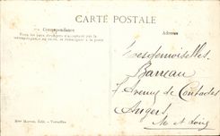 CPA Park of Versailles the Orangery built by Mansart