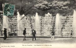 CPA Park of Versailles Rubbles or the ballroom