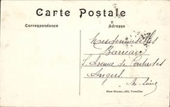 CPA Palais of Versailles Facade dimensions terrace