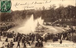 CPA Versailles the basin of Latone one day of large water