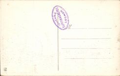 CPA Luchon Plate of Superbagneres on the way for Cecire