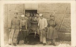 Real photo Militaria Cooks