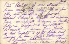 Real photo Militaria Abbeville Rue of the bridge has Flicourt 1918