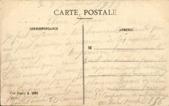 CPA Militaria life with the camp 10 hours of the evening the extinction of fires