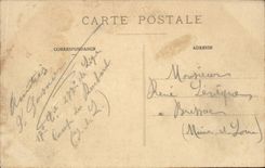 CPA Militaria Camp du Ruchard Vue generale des tentes