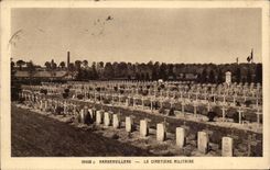 CPA Rambervillers the military cemetery