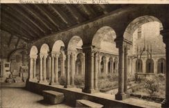 CPA Angers Museum St Jean the cloister