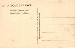 CPA Angers Museum St Jean the cloister