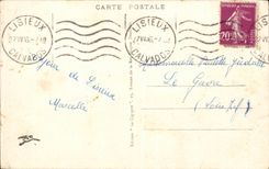 Lisieux CPA die Kathedrale gesehen von der Hauptstrasse