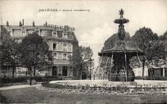 CPA Orleans Places Gambetta Hotel St Aignan