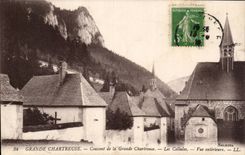 CPA grosse Chartreuse Brut die Vue-Zellen extern