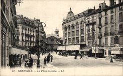 CPA Grenoble the Grenette place