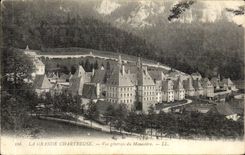CPA grosse Dauphine Chartreuse Ansicht des Klosters
