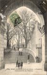 CPA Saint Aignan L'escalier monumental du chateau