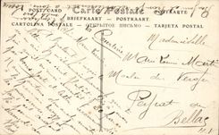 CPA Militaria In operations Shooting of a part of 75 mm