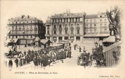 CPA Angers Places rallying the post office