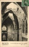 CPA Reims Cathedral Destruction of the vaults of the transept