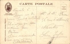 CPA Reims Cathedral Destruction of the vaults of the transept