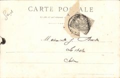 CPA Villeneuve Avignon Eingang des Forts