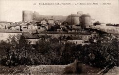 CPA Villeneuve Avignon the castle Saint Andre