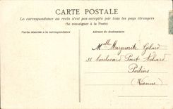 Angers CPA Post office building Places Tramway rallying Very nice shot