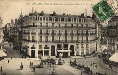 Angers CPA places rallying and large hotel