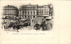 CPA Angers Places rallying the post office