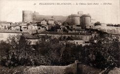 Villeneuve Avignon CPA the castle Saint Andre