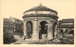 Villeneuve chartreuse Avignon CPA Old of the Valley of Blessing Well Fountain Saint Jean