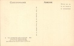 Villeneuve chartreuse Avignon CPA Old of the Valley of Blessing Well Fountain Saint Jean