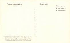 Villeneuve Avignon CPA Church of collegial the ivory virgin