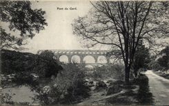CPA the bridge of Gard
