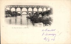 CPA the bridge of Gard