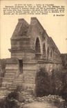 CPA the bridge of Gard Entering of the aqueduct