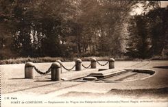 CPA Bohrgerat des Compiegne Aufstellungsortes des Trainers von Bevollmachtigtem (Marcel-Weisen)