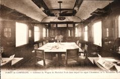 CPA Bohrgerat von InnenCompiegne des Trainers des Foch Marschalls in dem war Zeichen der Waffenstillstand (Marcel Mages)