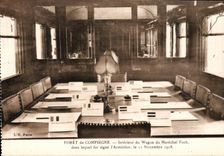 CPA Bohrgerat von InnenCompiegne des Trainers des Foch Marschalls in dem war Zeichen der Waffenstillstand (Marcel Mages)