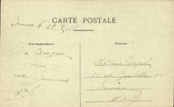 CPA Angers the Ligny quay and the castle